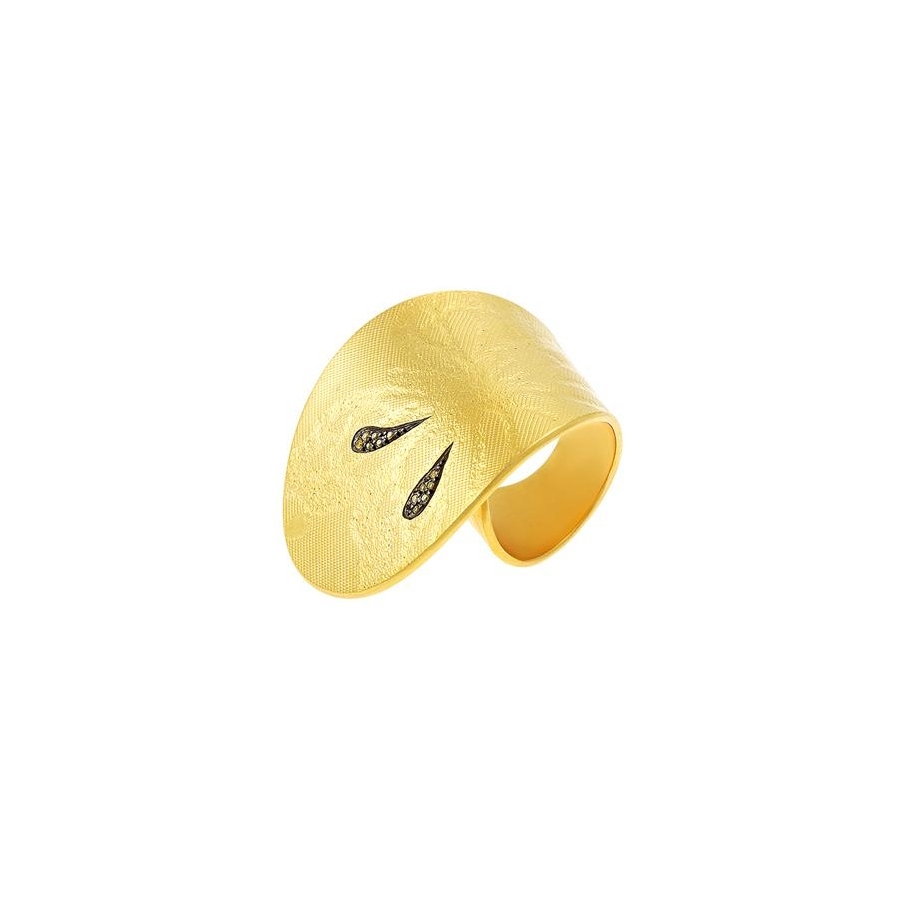 "CATHY RING" gold