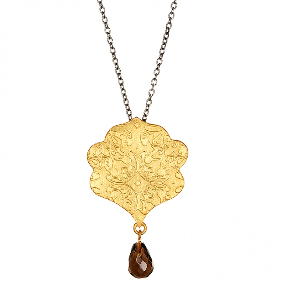 "ASIL", Gold, Oriental Texture