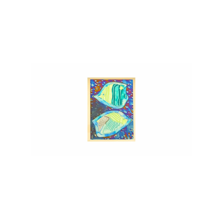 AQUARIUM ( SILVER - ENAMEL - TITANIUM - PHOTO ETCHING 1 ) ONE OF A KIND